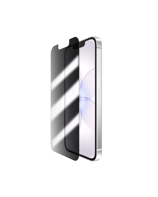 Black privacy screen protector for smartphones