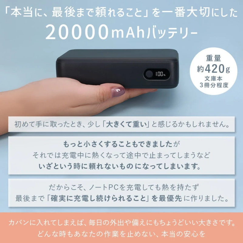 Battery weight and reliability