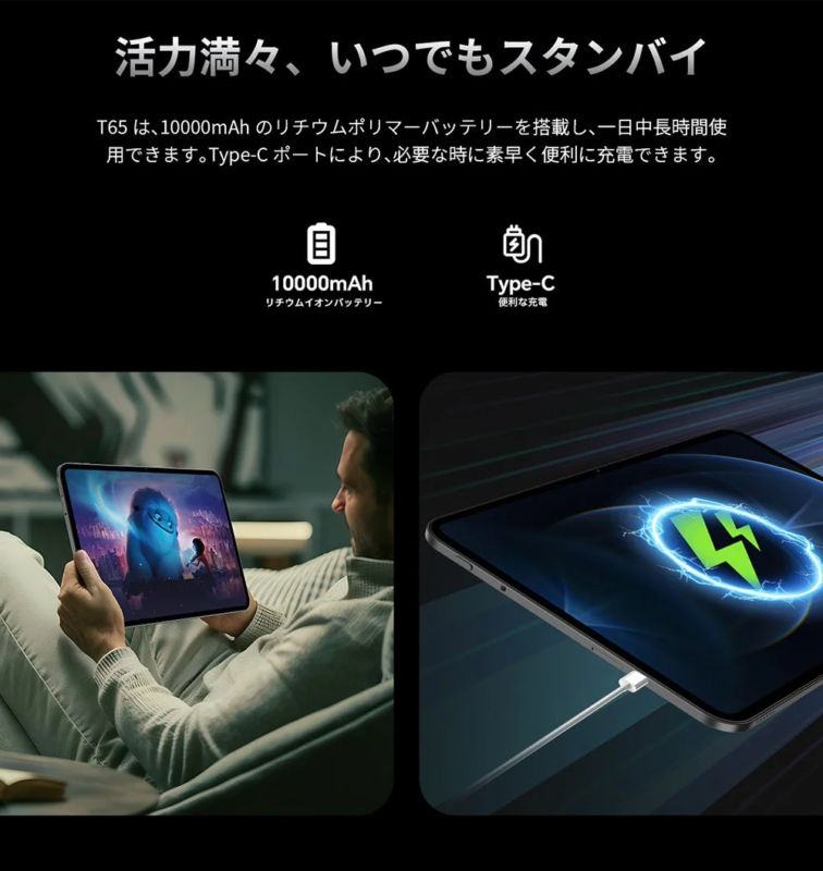 10000mAh Battery and 4G LTE