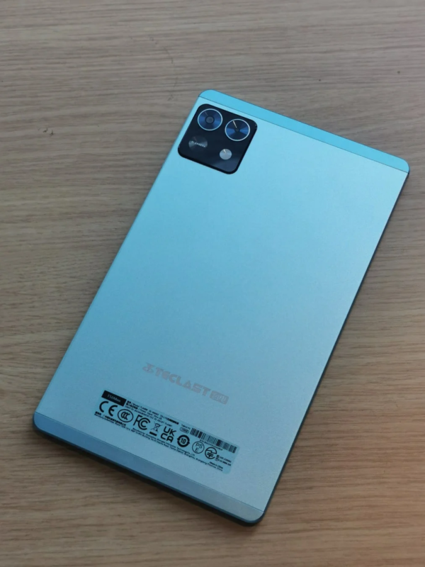 Back of Teclast T50Mini tablet