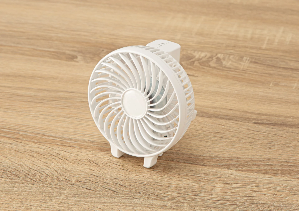 Foldable Handy Fan on a desk
