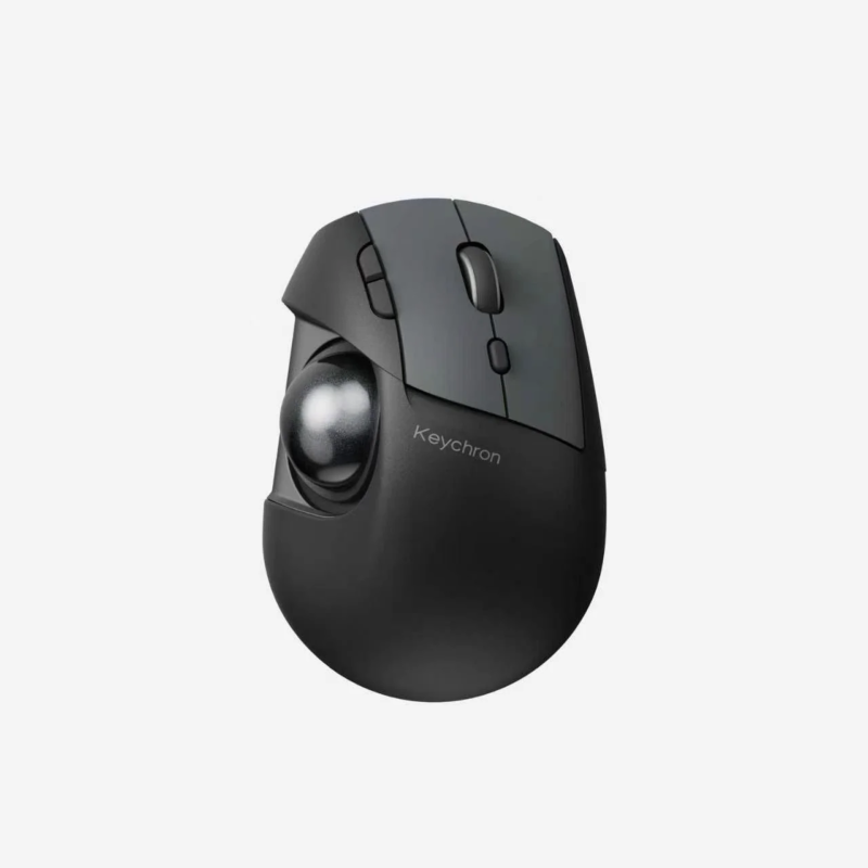 Black Keychron T1 HE mouse