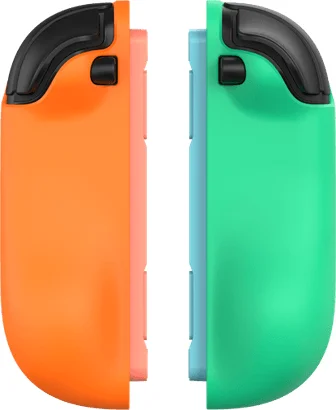 Joy-Con2 with cover, showing enhanced grip