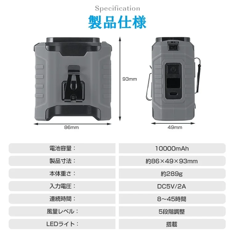 Product Specifications