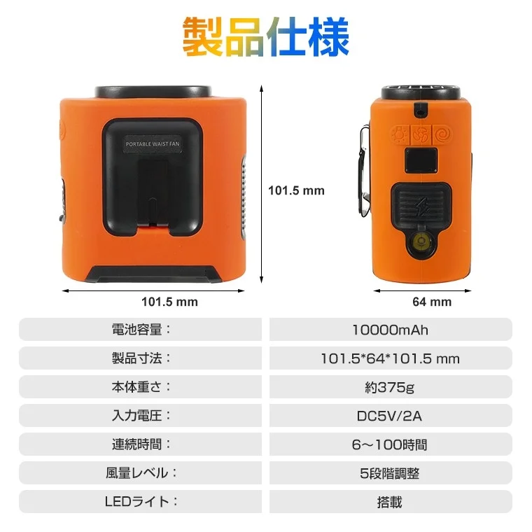 Product specifications