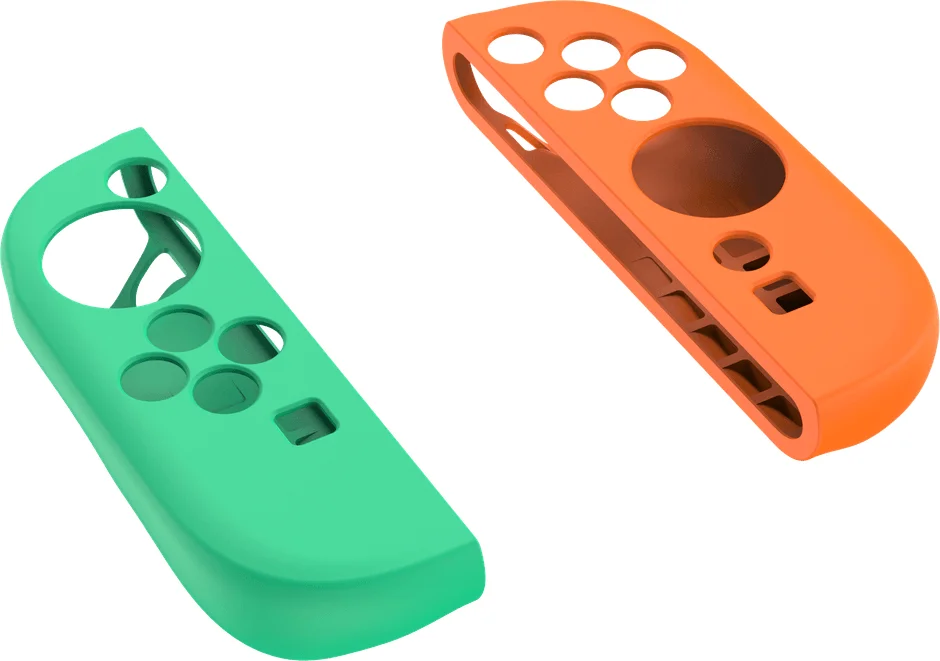 Emerald and Orange Silicone Covers