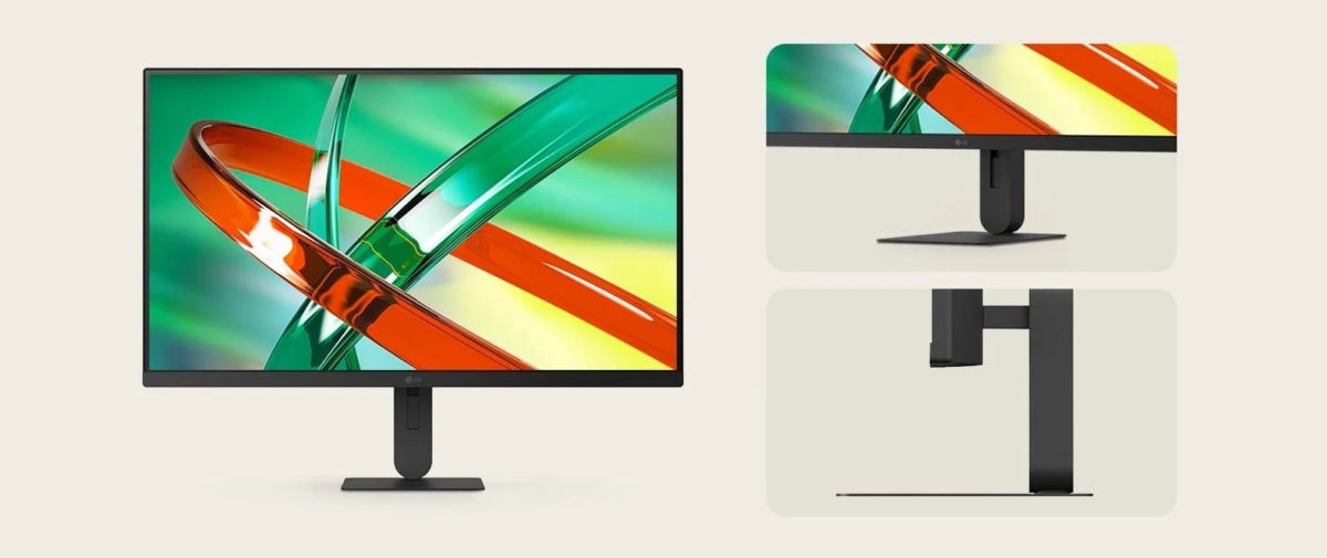 LG Monitor with Ergonomic Stand