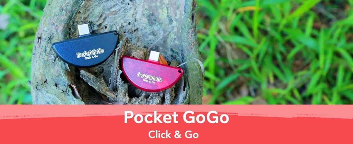 Pocket GoGo Click & Go in nature