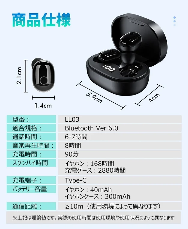 Product specifications
