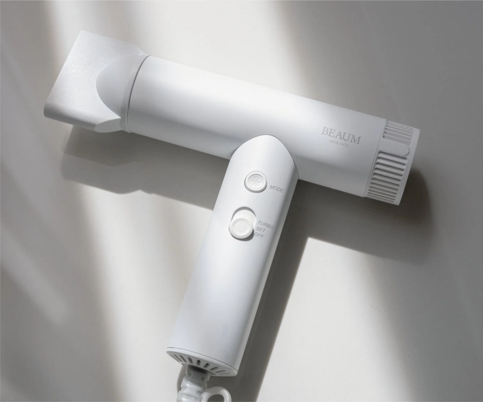BEAUM TINY FLOW Hair Dryer Hakuji finish