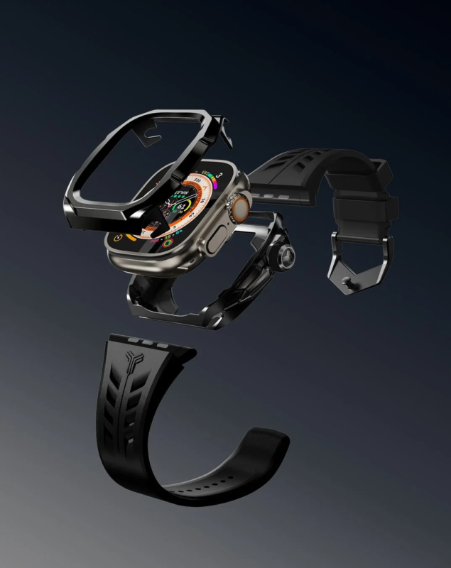 Apple Watch Ultra case components