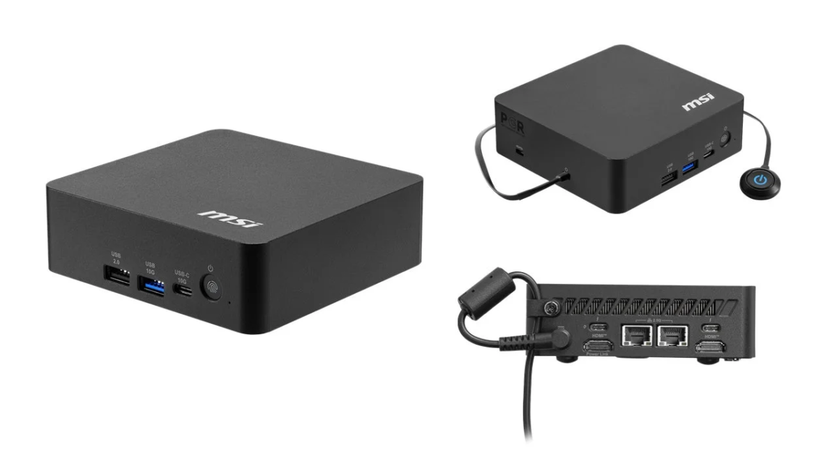 Cubi NUC AI+ 3MG-024JP ports