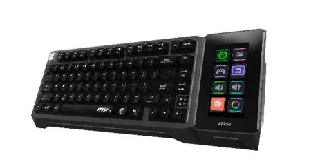 MSI Gaming Keyboard with Smart Control Display