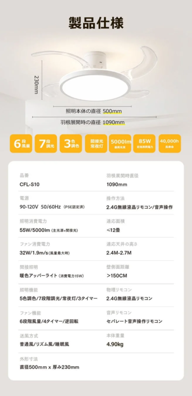 Product Specifications