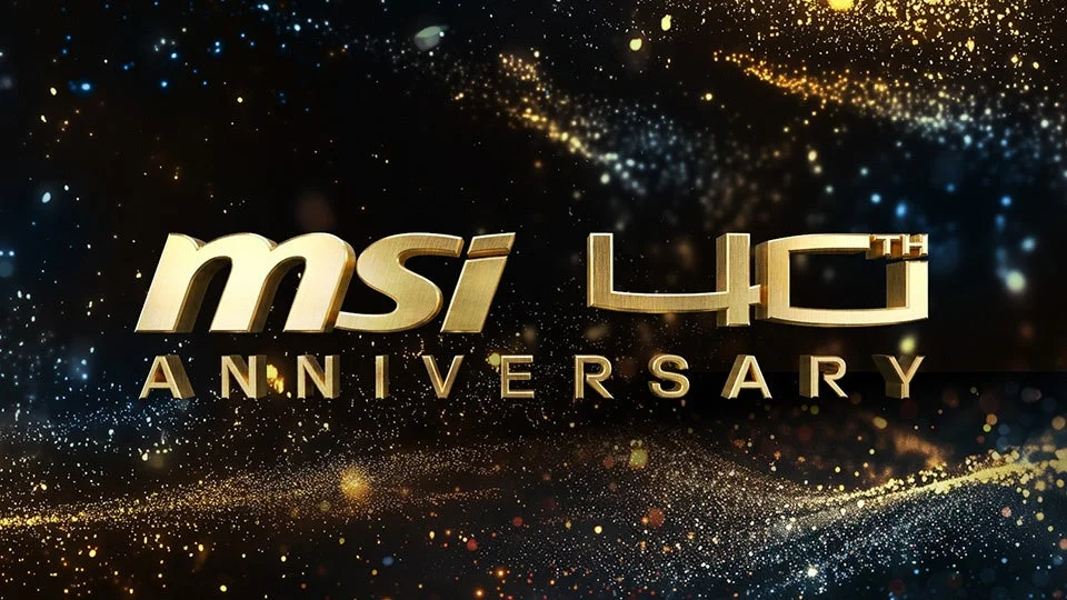 MSI 40th Anniversary Logo