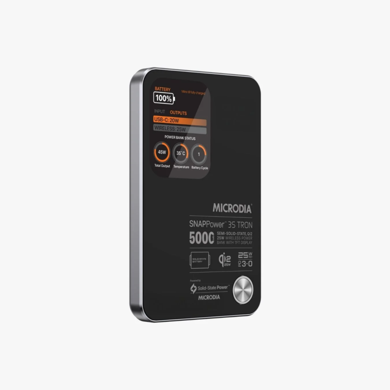 Side view of MICRODIA SNAPPower™ 3S TRON