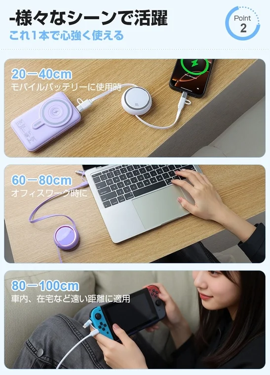Retractable and Adjustable Length