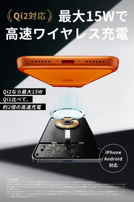 Qi2 Fast Wireless Charging