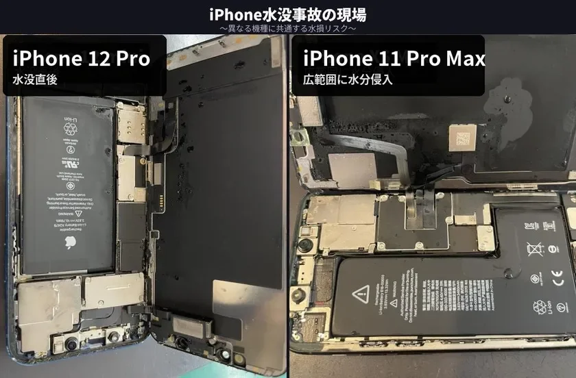 iPhone Water Damage Scenes