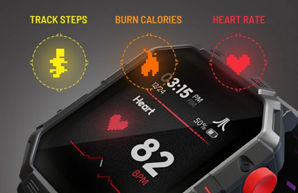 Fitness tracking on My Play Watch
