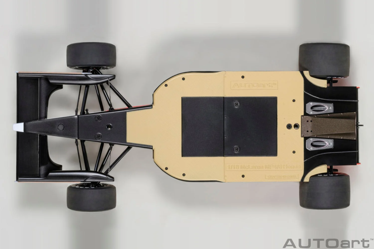 McLaren Honda MP4/6 underbody