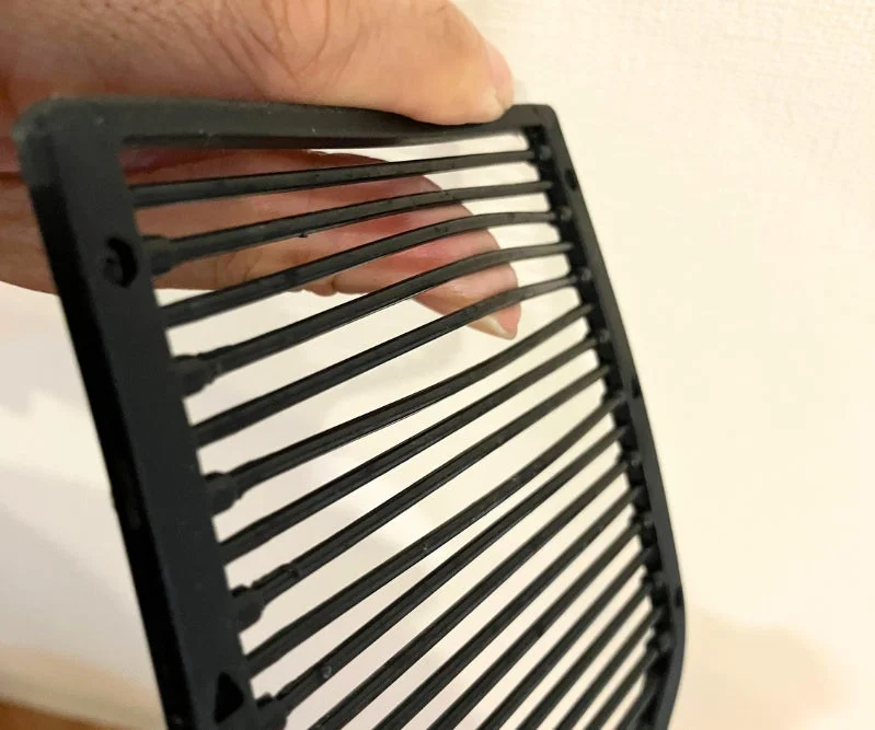 Close-up of STUN-G's soft net