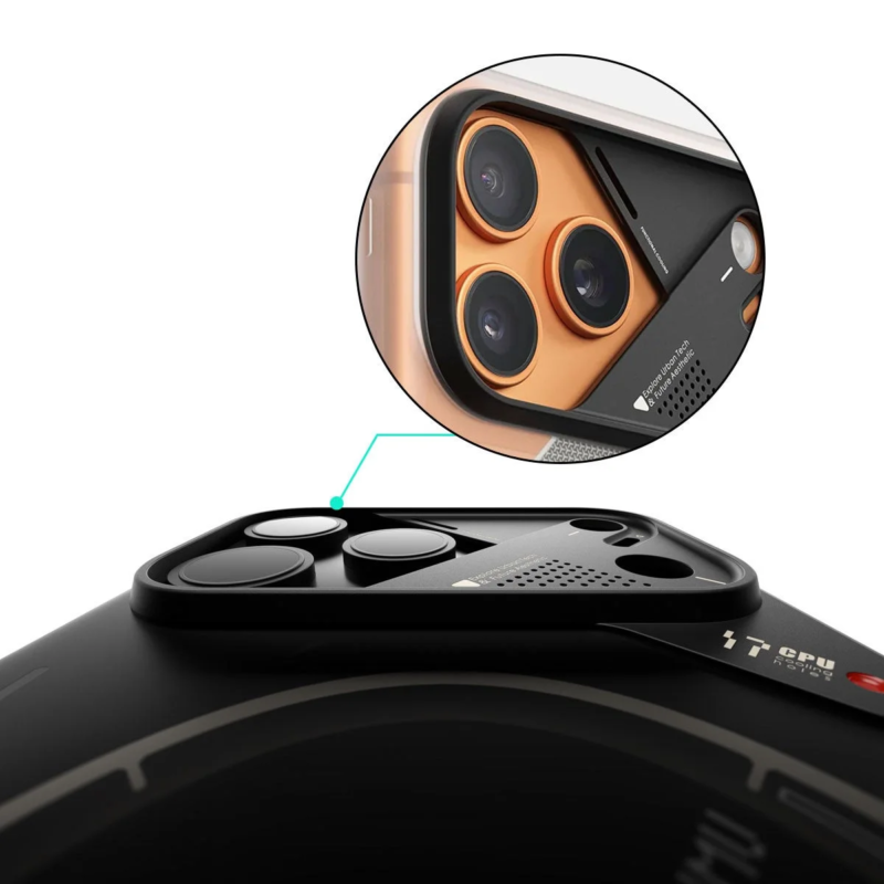 Camera Protection on AULUMU A17 Frost Case