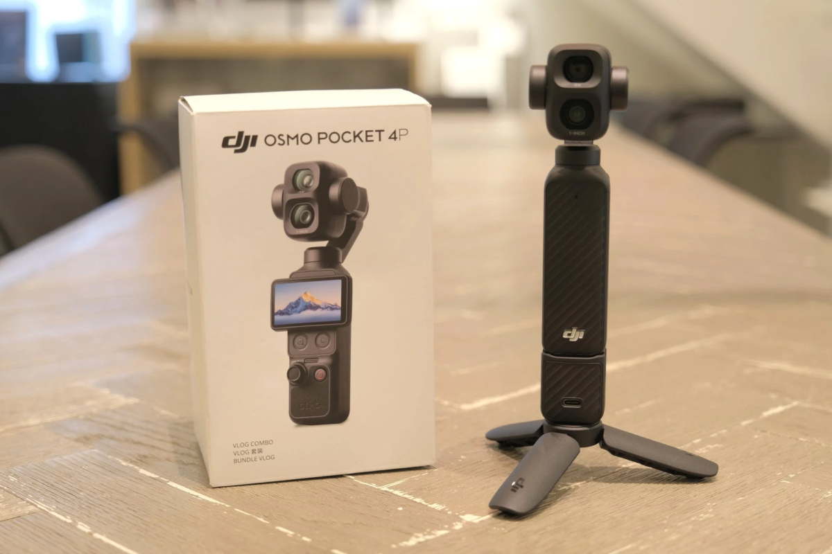 DJI OSMO POCKET 4P VLOG COMBO box