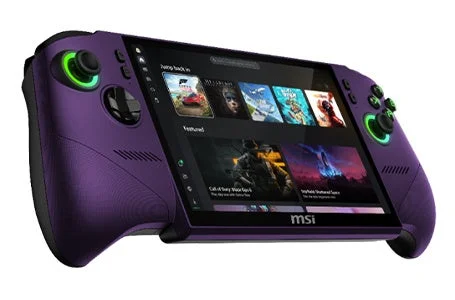 MSI Claw 8 EX AI+ Handheld Gaming Device
