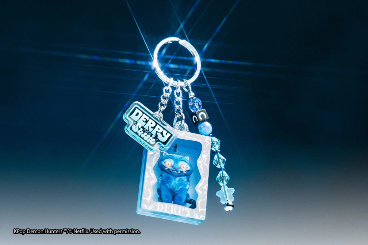 Derpy Tig Keychain