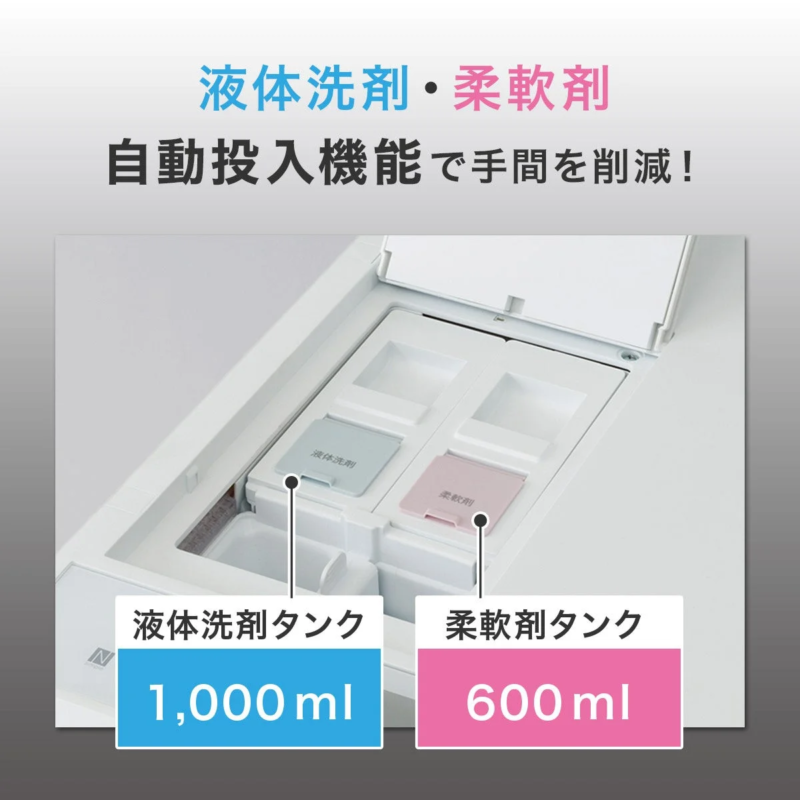 Automatic Liquid Detergent and Softener Dispenser
