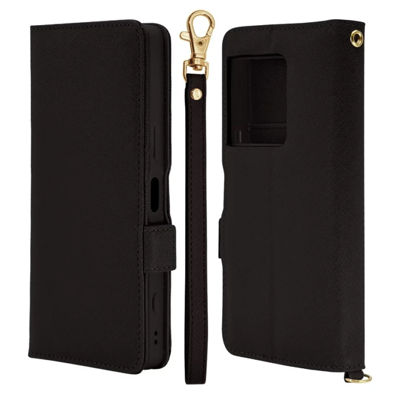 Xperia 1 VIII Black Flip Case