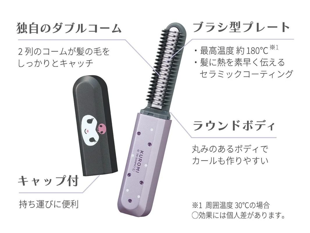 Cordless Bang Hair Iron Features