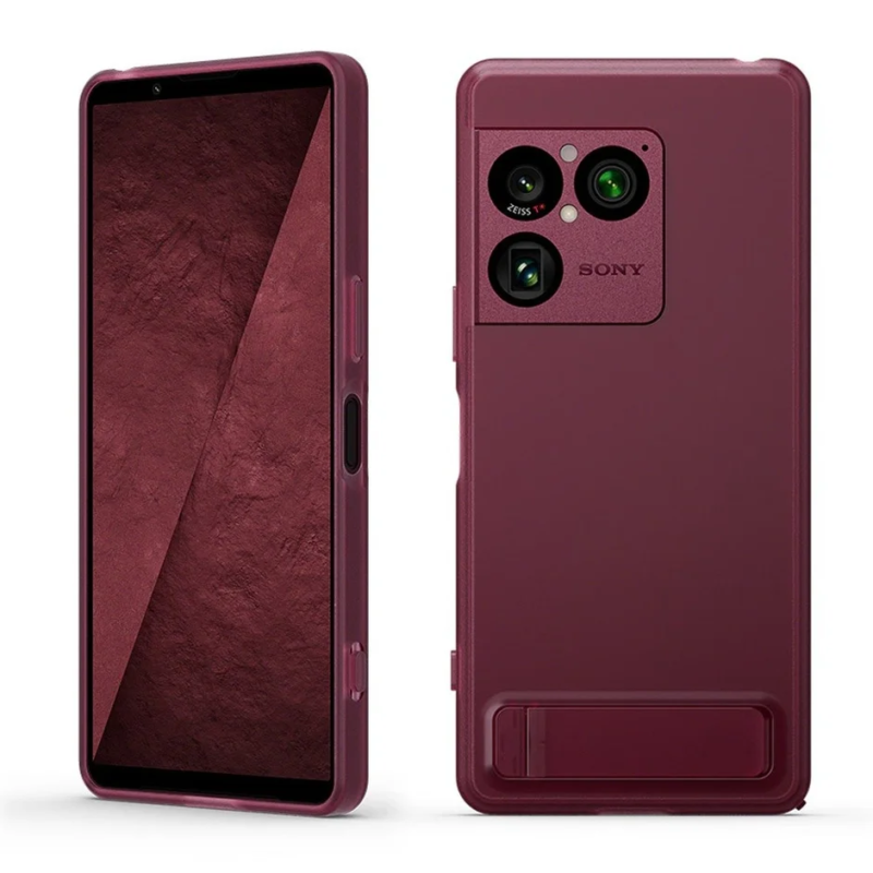 Xperia 1 VIII Sony Genuine Burgundy Cover