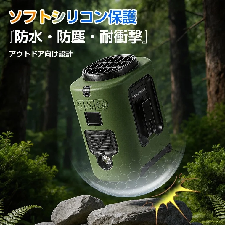 Waterproof, Dustproof, Shockproof Design