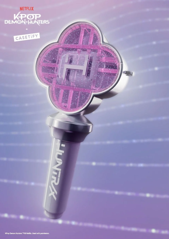 CASETiFY KPop Demon Hunters Lightstick Concept