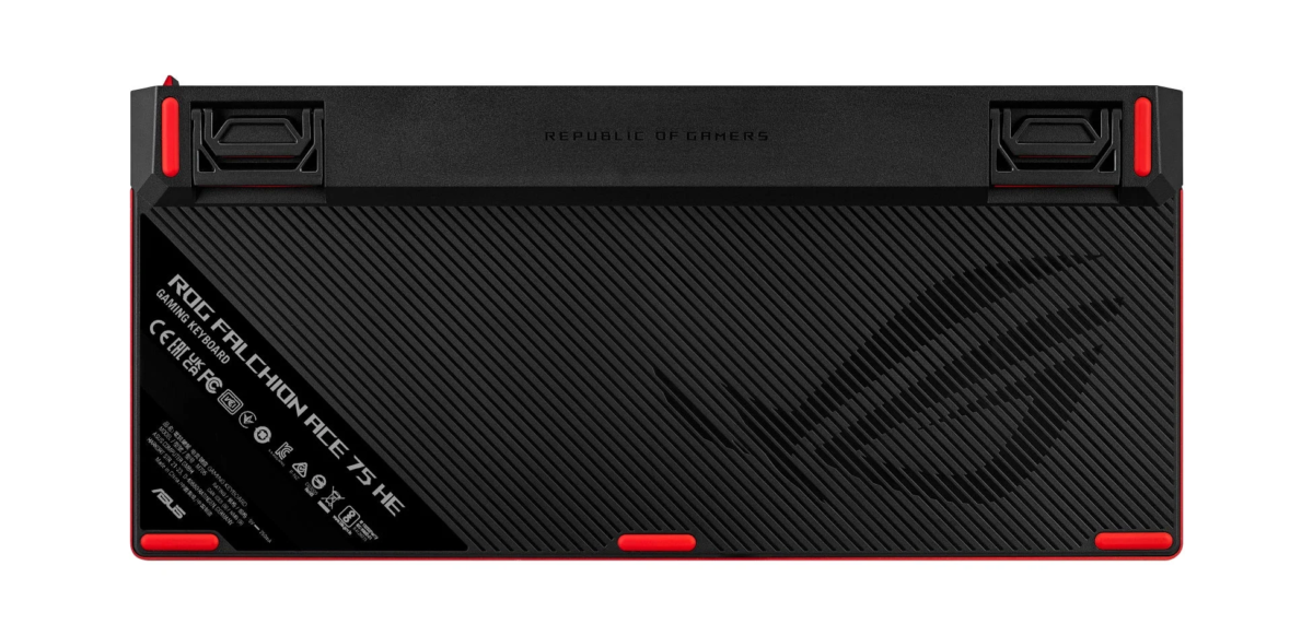 ROG Falchion Ace 75 HE Gaming Keyboard Rear