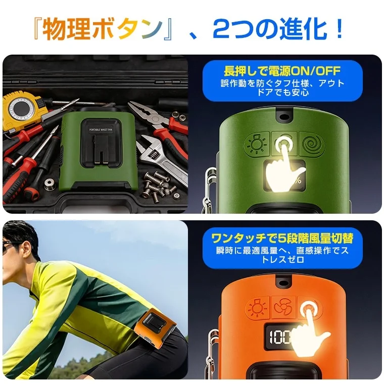 Physical Buttons with Two Enhancements