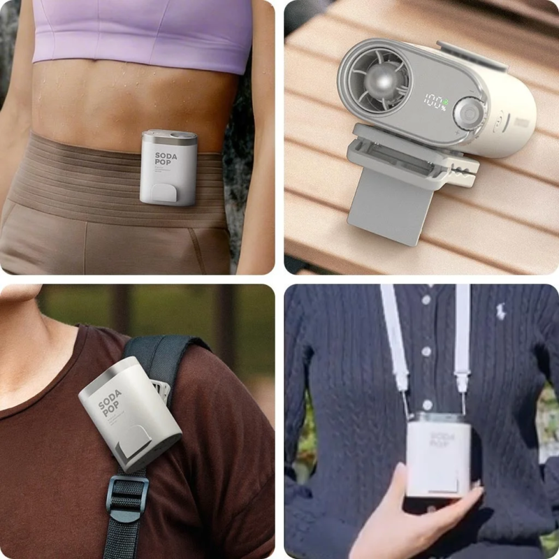 4-Way usage of Momax 1° Go Clip