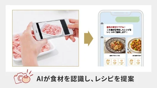 AI suggesting recipes based on pork photo