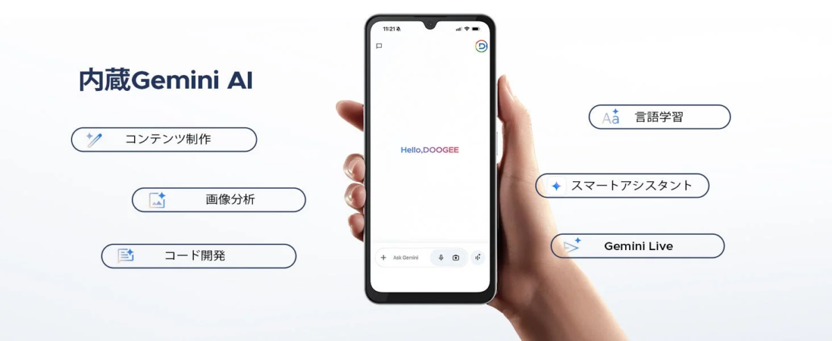 DOOGEE M30PRO with Gemini AI