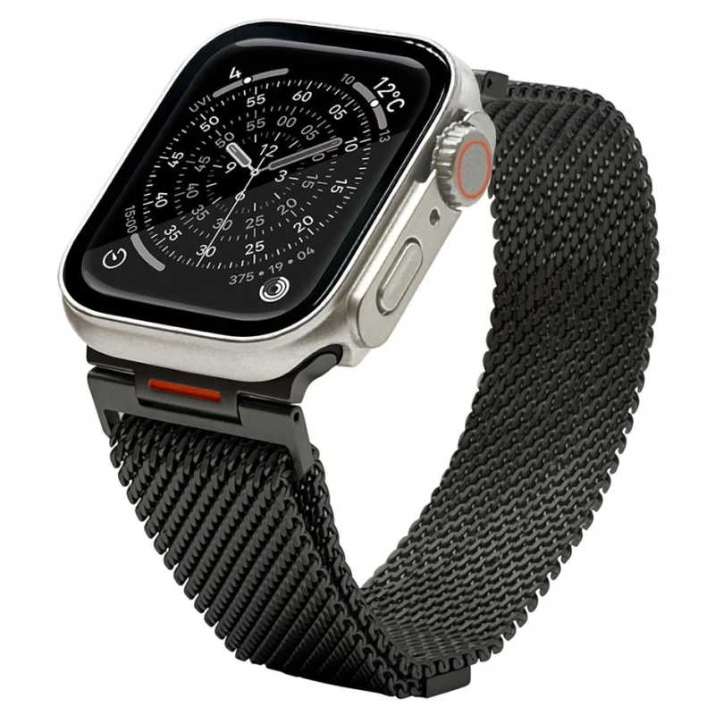 Black mesh band