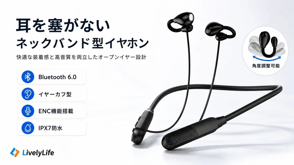 Open-Ear Neckband Earphones