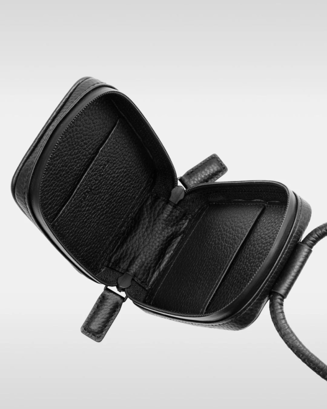 Interior view of objcts.io x SOPHNET. Micro Bag