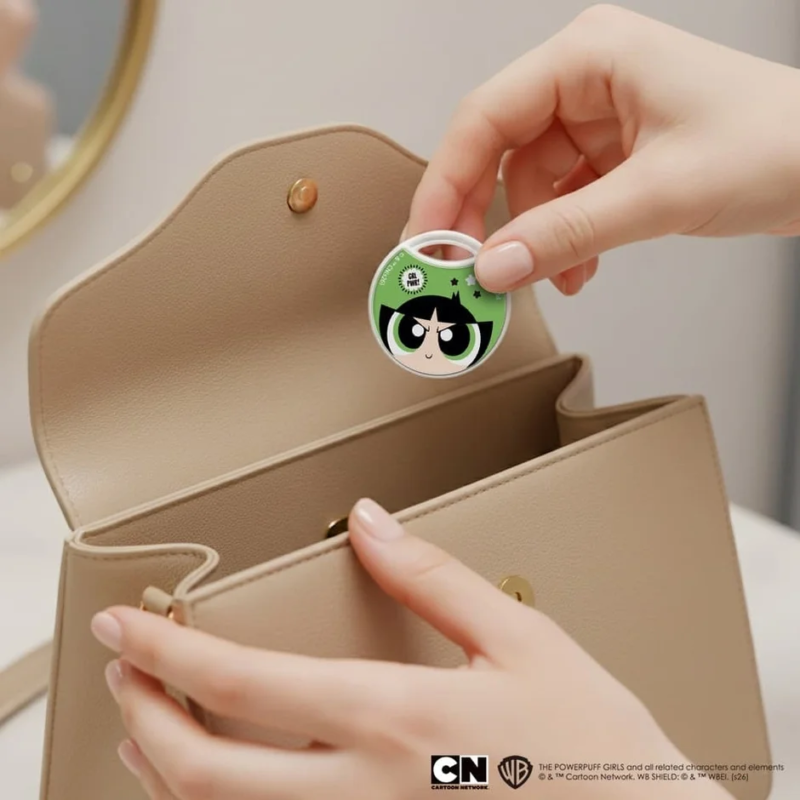 Buttercup Tag in Handbag