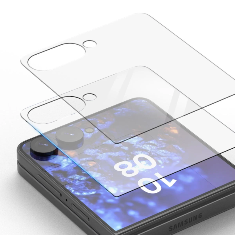 CORE Front Display Tempered Glass on a Galaxy Z Flip