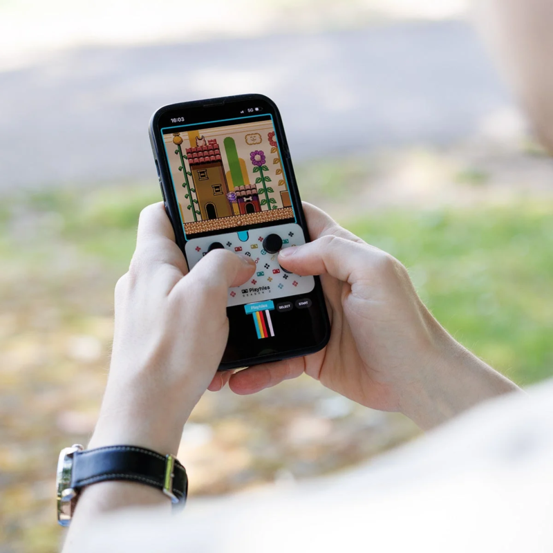 Playing with Playtiles Outdoors