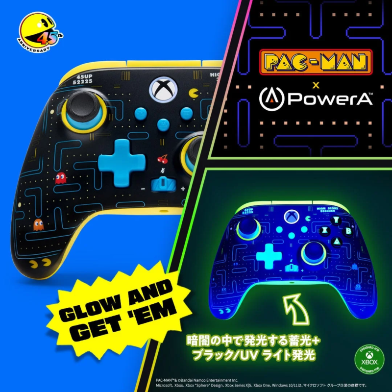 PowerA Wireless Controller for Xbox Series X|S - PAC-MAN SE