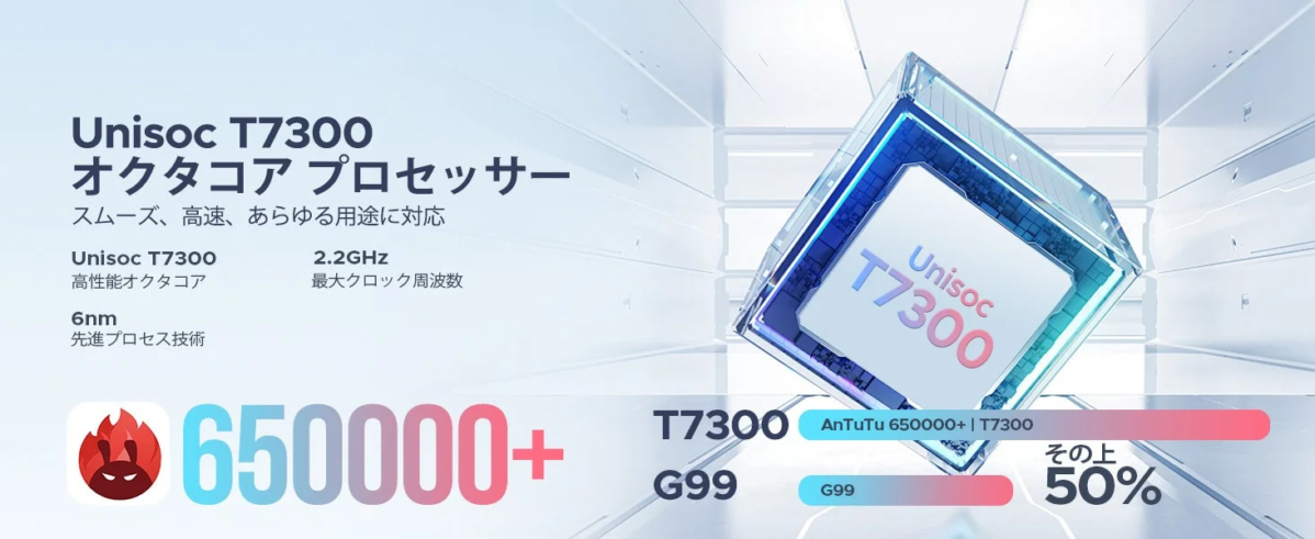 Unisoc T7300 processor performance comparison