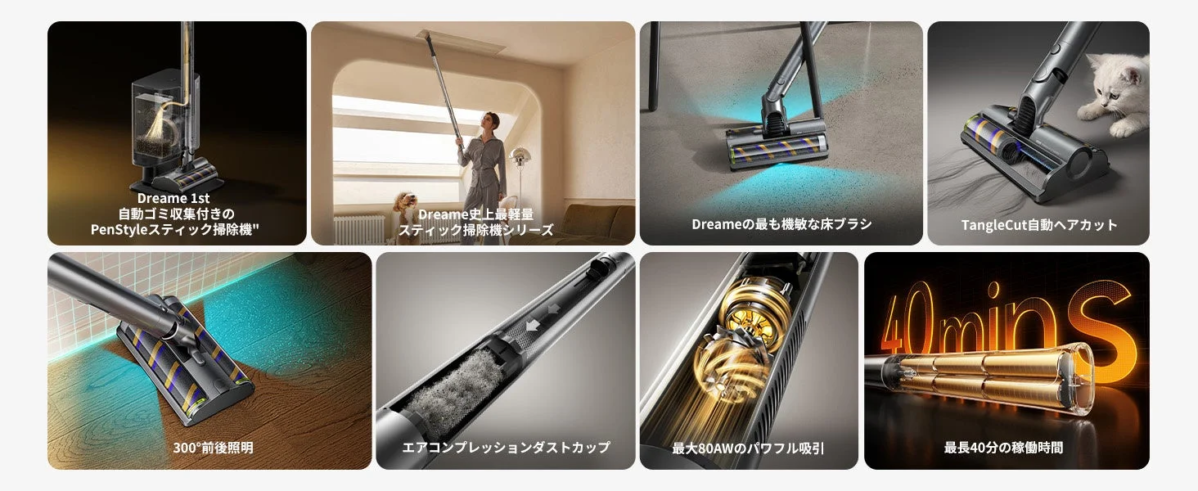 Dreame S1 Series Key Features